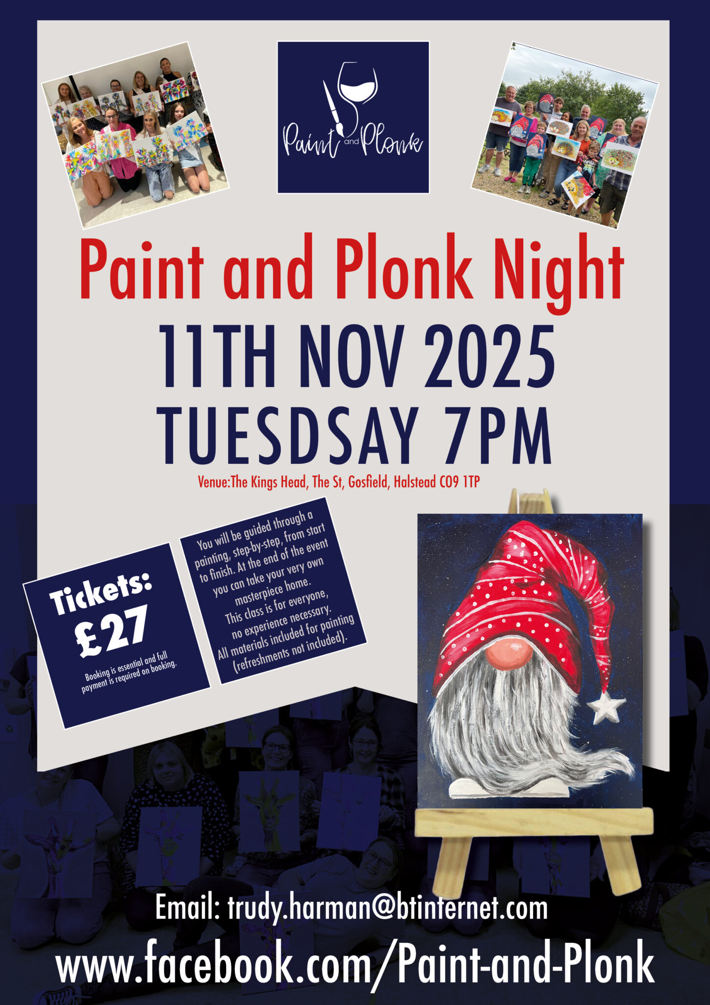 Paint and Plonk Night